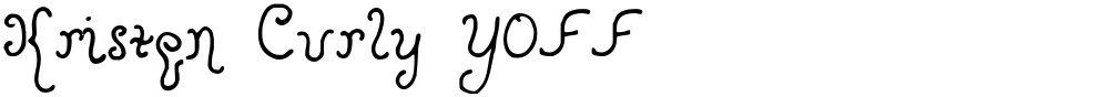 Kristen Curly YOFF