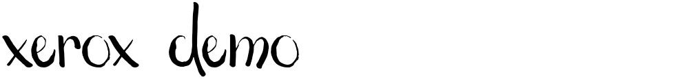 xerox demo