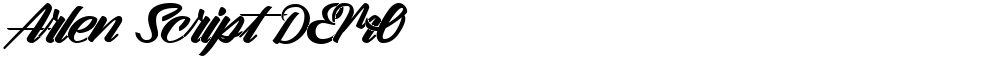 Arlen Script DEMO