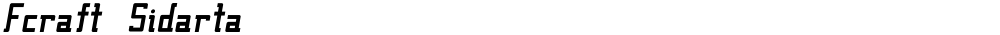 Fcraft Sidarta