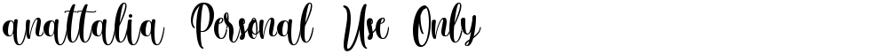 anattalia Personal Use Only