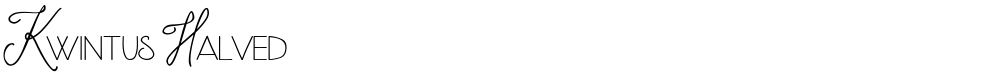 Kwintus Halved