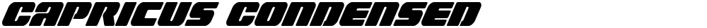 Capricus Condensed
