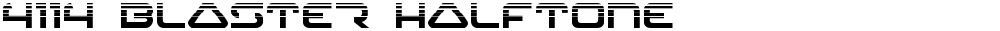 4114 Blaster Halftone