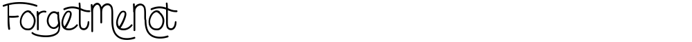 ForgetMeNot