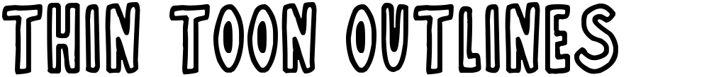 Thin Toon Outlines
