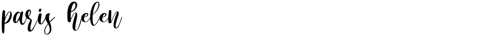 paris helen