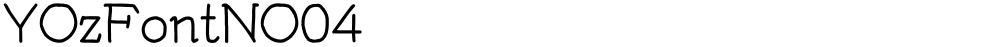 YOzFontNO04