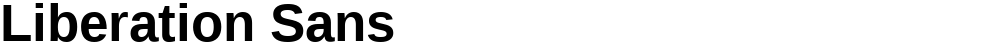 Liberation Sans