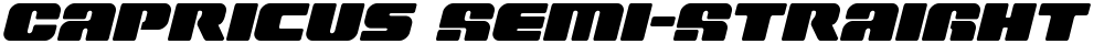 Capricus Semi-Straight