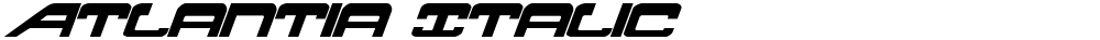 Atlantia Italic