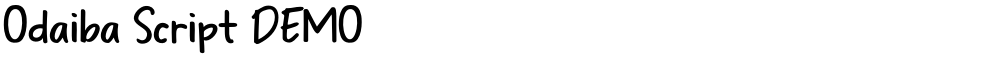 Odaiba Script DEMO