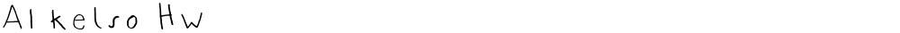 AI kelso HW