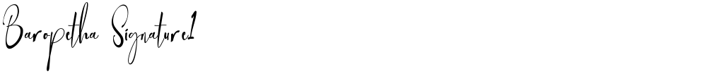 Baropetha Signature1