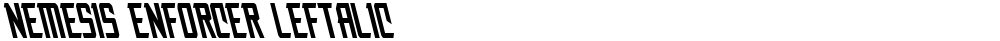 Nemesis Enforcer Leftalic