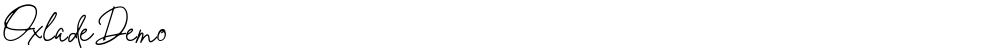 Oxlade Demo
