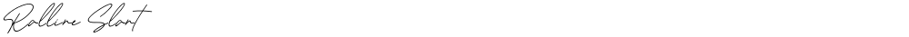 Ralline Slant