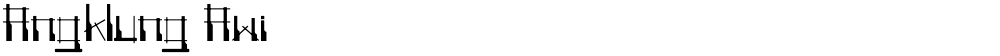 Angklung Awi
