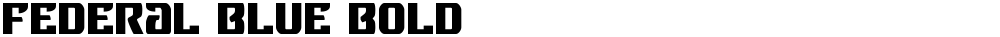 Federal Blue Bold