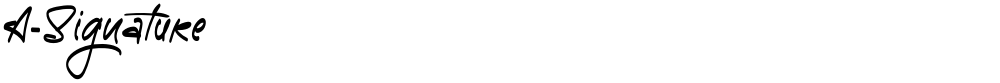 A-Signature