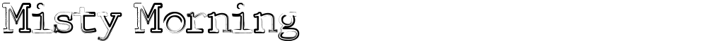 Misty Morning