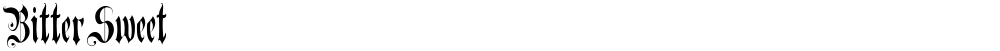 BitterSweet