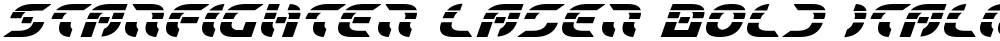 Starfighter Laser Bold Italic