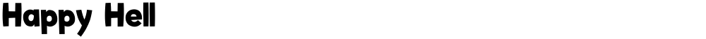 Happy Hell