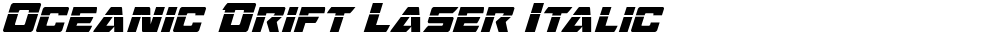 Oceanic Drift Laser Italic