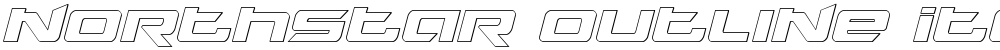 Northstar Outline Italic