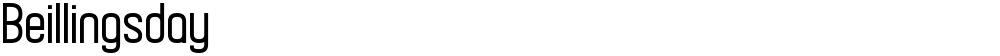 Beillingsday