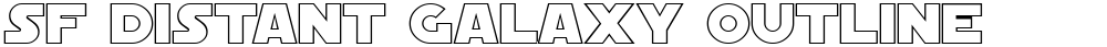 SF Distant Galaxy Outline