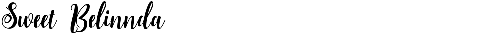 Sweet Belinnda