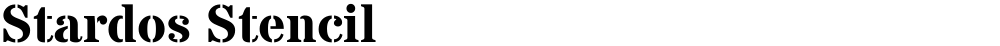 Stardos Stencil