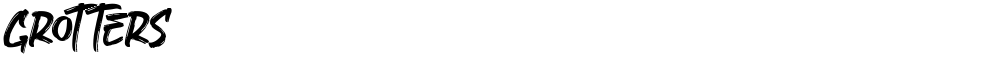 Grotters