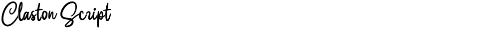 Claston Script