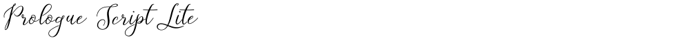 Prologue Script Lite
