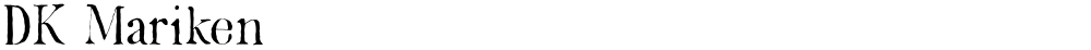 DK Mariken