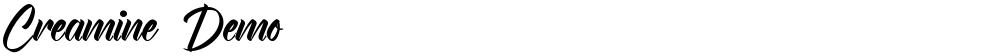Creamine Demo