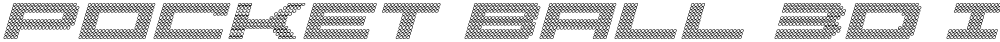 Pocket Ball 3D Italic