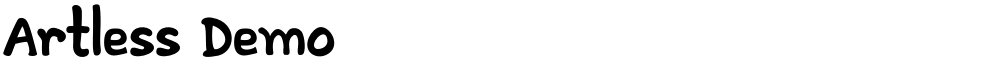 Artless Demo