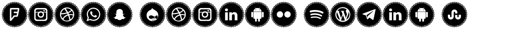 Icons Social Media 3