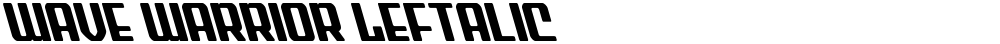Wave Warrior Leftalic