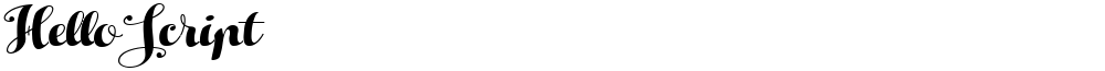 Hello Script