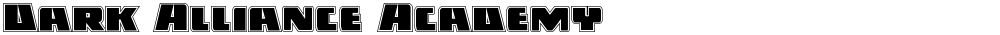 Dark Alliance Academy