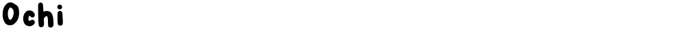 Ochi