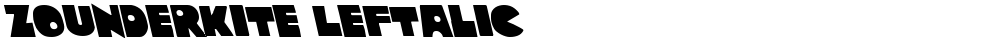 Zounderkite Leftalic