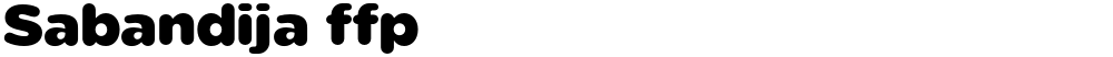 Sabandija ffp