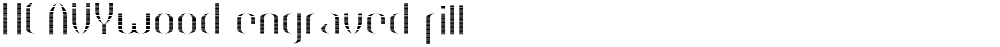 HEAVYwood engraved fill