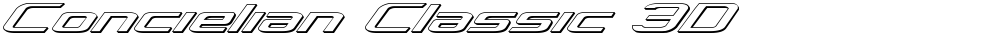 Concielian Classic 3D